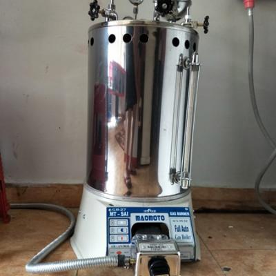 Pemasangan Boiler Setrika Uap Maomoto